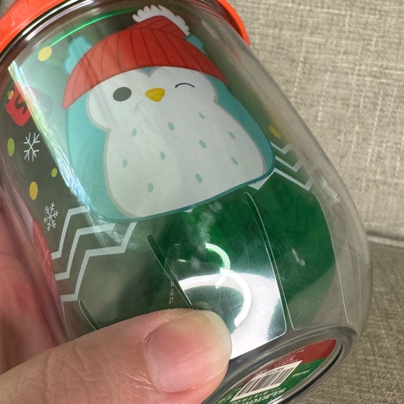Holiday Squishmallow Cup With Straw - Picture 9 of 9